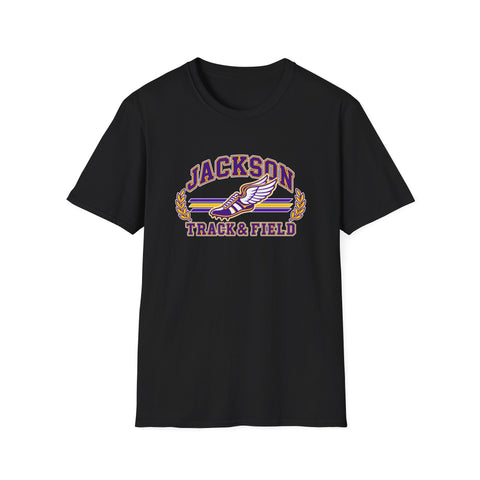 Jackson Polar Bears Track & Field Winged Shoe T-Shirt