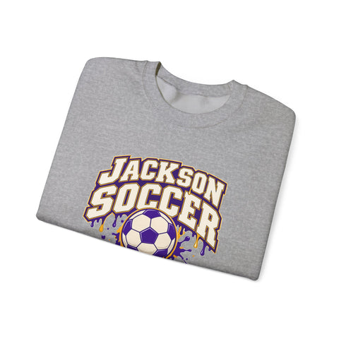 Jackson Polar Bears Soccer Drip Crewneck