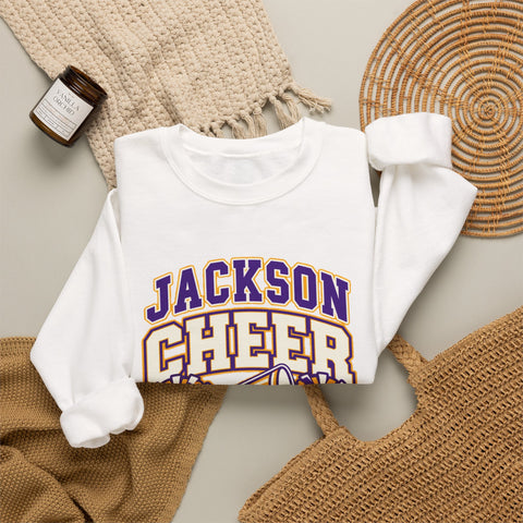 Jackson Polar Bears Cheerleading Bold Spirit Crewneck