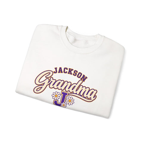 Jackson Polar Bears Grandma Floral Crewneck