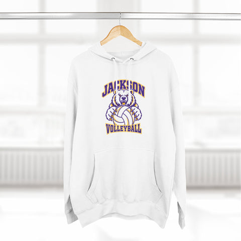 Jackson Polar Bears Volleyball Mascot Hoodie