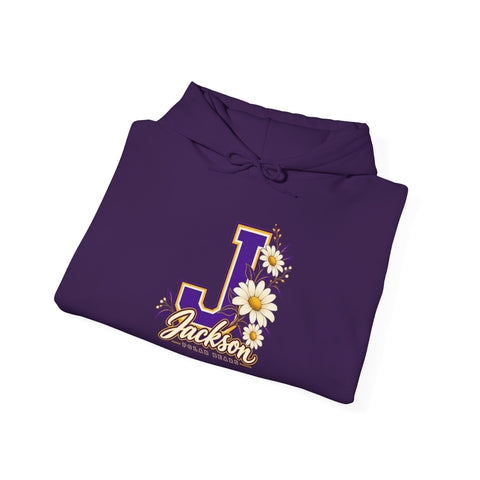 Jackson Polar Bears Daisy Monogram J Hoodie