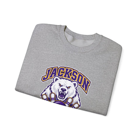 Jackson Polar Bears Bowling Mascot Crewneck Sweatshirt
