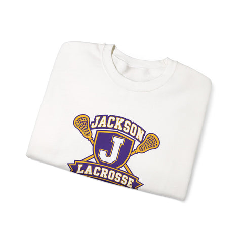 Jackson Polar Bears Lacrosse Varsity Crest Crewneck Sweatshirt
