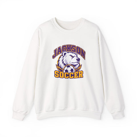 Jackson Polar Bears Soccer Mascot Crewneck Sweatshirt