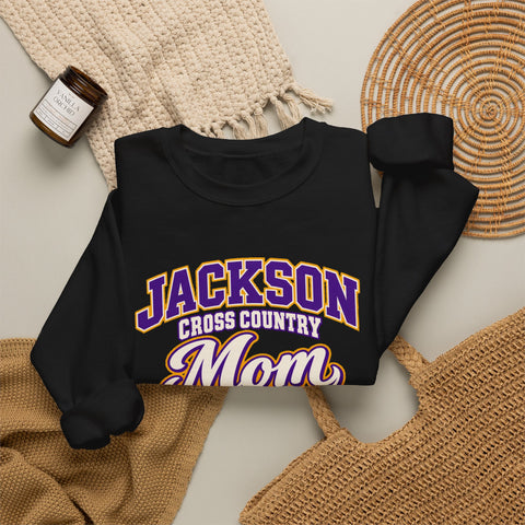 Jackson Polar Bears Cross Country Mom Crewneck