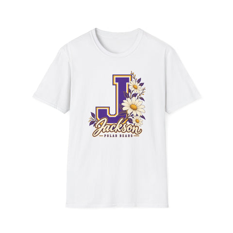 Jackson Polar Bears Daisy Monogram J T-Shirt