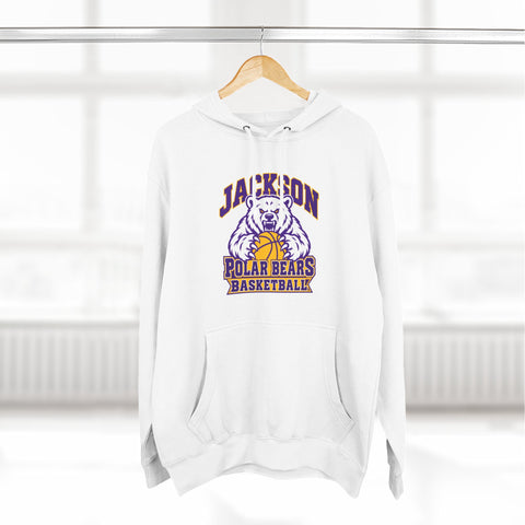 Jackson Polar Bears Basketball Mascot Hoodie