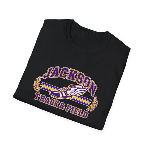 Jackson Polar Bears Track & Field Winged Shoe T-Shirt