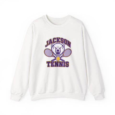 Jackson Polar Bears Tennis Mascot Crewneck Sweatshirt