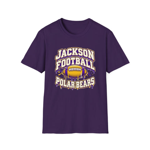 Jackson Polar Bears Football Drip T-Shirt