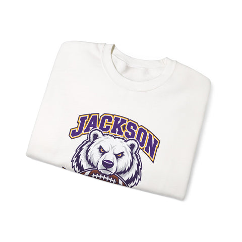 Jackson Polar Bears Football Mascot Crewneck Sweatshirt