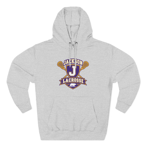 Jackson Polar Bears Lacrosse Varsity Crest Hoodie