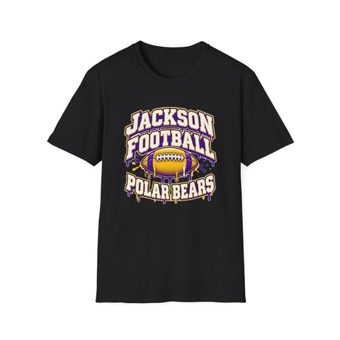 Jackson Polar Bears Football Drip T-Shirt