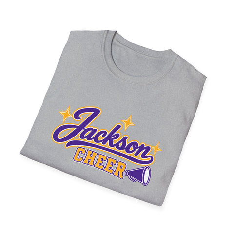 Jackson Polar Bears Cheer Retro Script T-Shirt