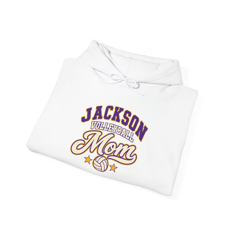 Jackson Polar Bears Volleyball Mom Hoodie