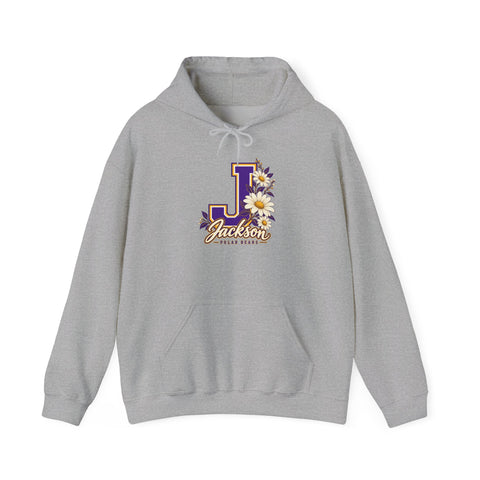 Jackson Polar Bears Daisy Monogram J Hoodie