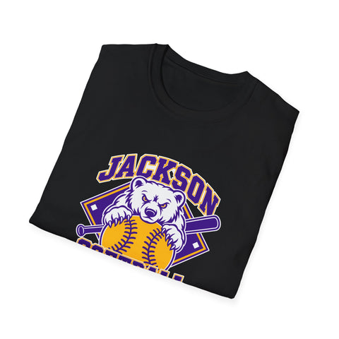 Jackson Polar Bears Softball Mascot T-Shirt