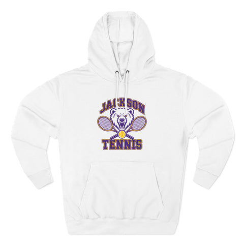 Jackson Polar Bears Tennis Mascot Hoodie