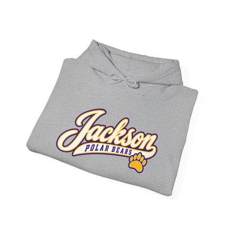 Jackson Polar Bears Classic Script Paw Hoodie