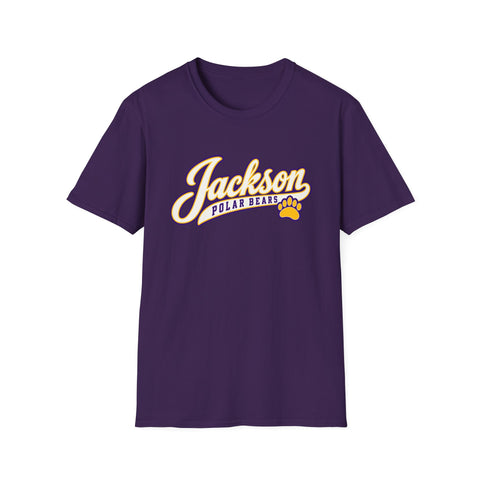 Jackson Polar Bears Classic Script Paw T-Shirt