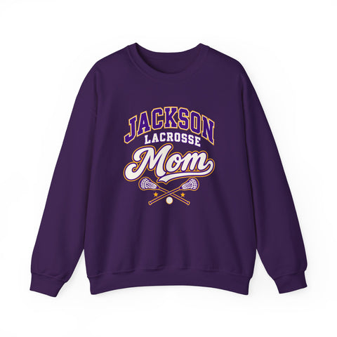 Jackson Polar Bears Lacrosse Mom Crewneck