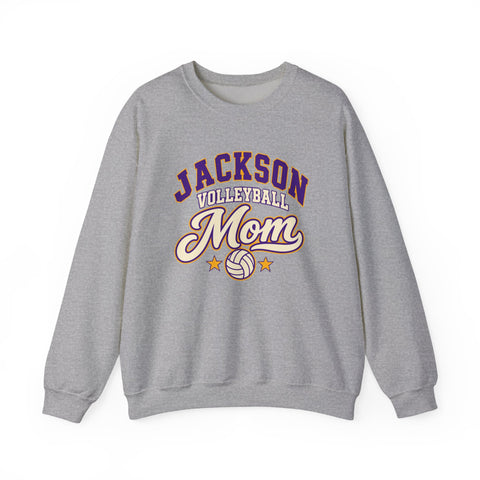 Jackson Polar Bears Volleyball Mom Crewneck