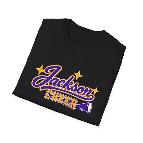 Jackson Polar Bears Cheer Retro Script T-Shirt
