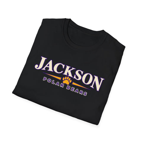Jackson Polar Bears Classic Serif Paw T-Shirt