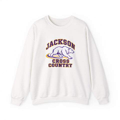 Jackson Polar Bears Cross Country Running Bear Crewneck Sweatshirt