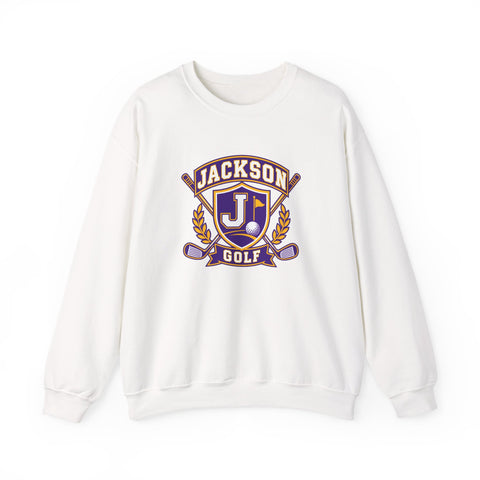 Jackson Polar Bears Golf Varsity Crest Crewneck Sweatshirt