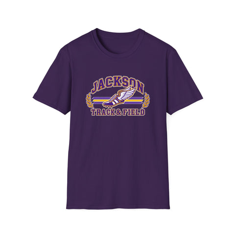 Jackson Polar Bears Track & Field Winged Shoe T-Shirt