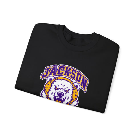 Jackson Polar Bears Wrestling Mascot Crewneck Sweatshirt