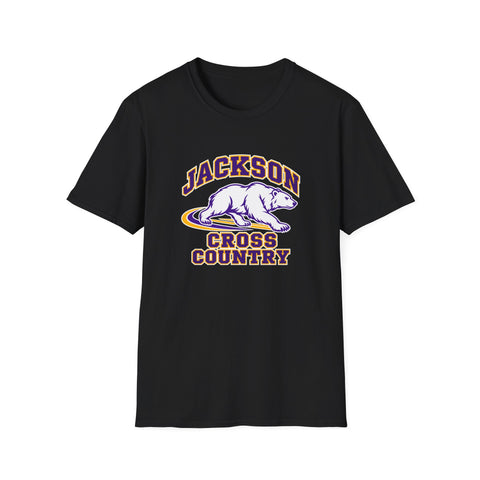 Jackson Polar Bears Cross Country Running Bear T-Shirt