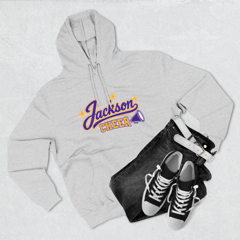 Jackson Polar Bears Cheer Retro Script Hoodie