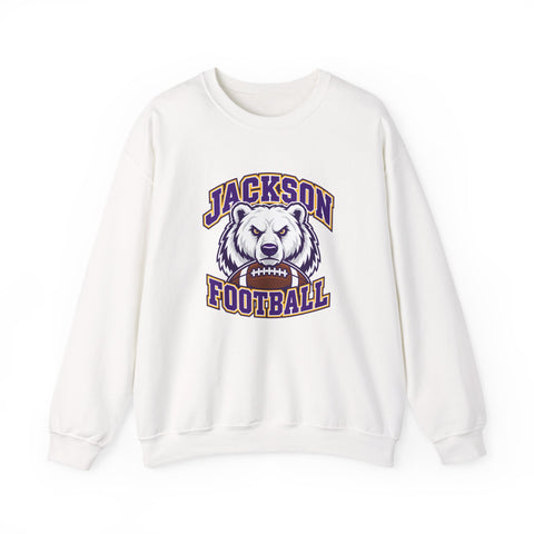 Jackson Polar Bears Football Mascot Crewneck Sweatshirt