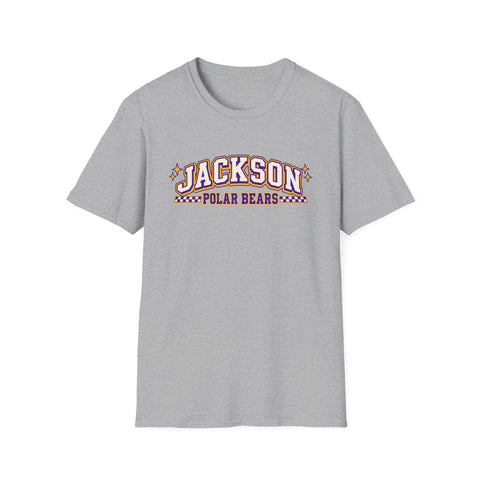 Jackson Polar Bears Checkerboard Spirit T-Shirt
