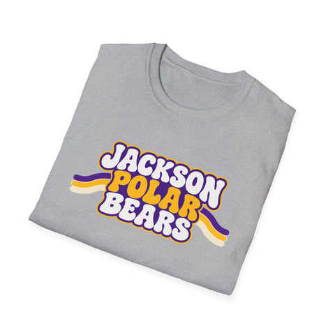 Jackson Polar Bears Retro Stripe T-Shirt