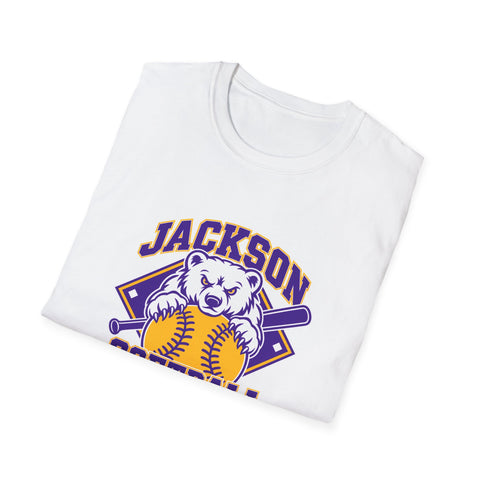 Jackson Polar Bears Softball Mascot T-Shirt