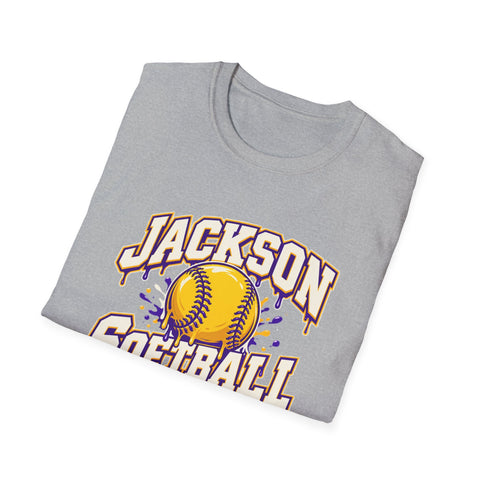 Jackson Polar Bears Softball Drip T-Shirt