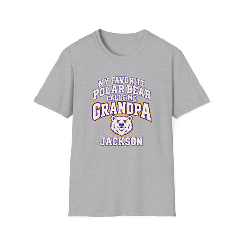 Jackson Polar Bears My Favorite Polar Bear Grandpa T-Shirt