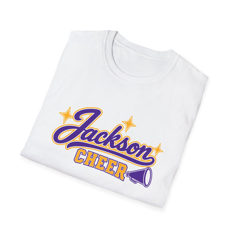 Jackson Polar Bears Cheer Retro Script T-Shirt