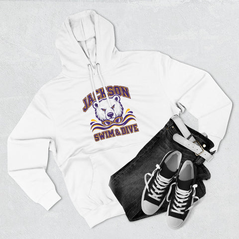 Jackson Polar Bears Swim & Dive Mascot Hoodie