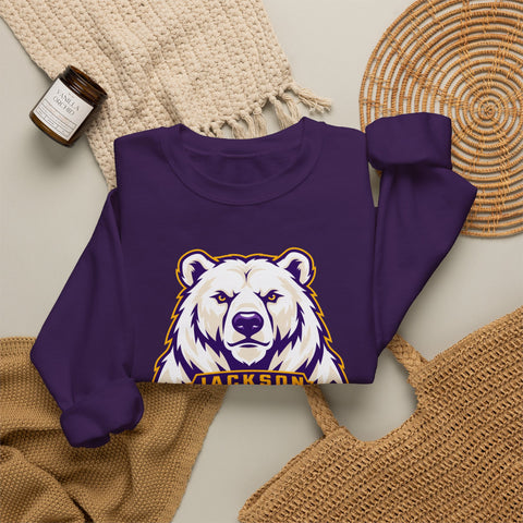 Jackson Polar Bears Bold Bear Crewneck