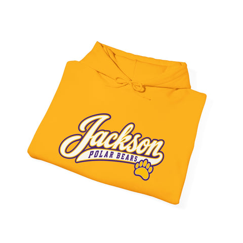 Jackson Polar Bears Classic Script Paw Hoodie