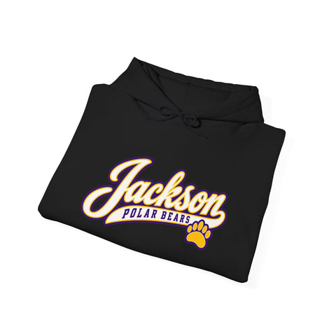 Jackson Polar Bears Classic Script Paw Hoodie