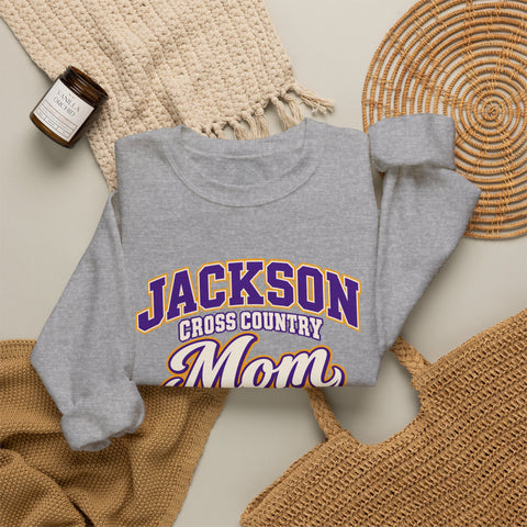 Jackson Polar Bears Cross Country Mom Crewneck