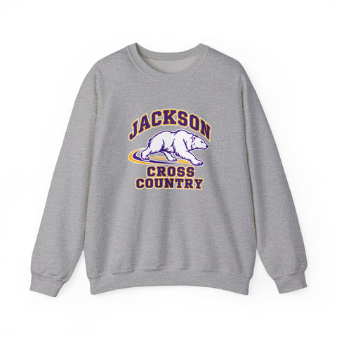 Jackson Polar Bears Cross Country Running Bear Crewneck Sweatshirt