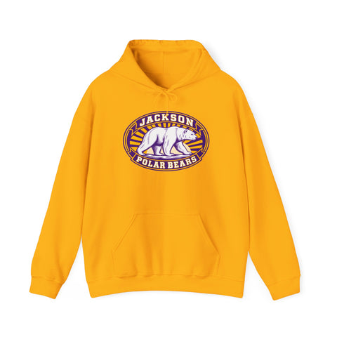Jackson Polar Bears Heritage Bear Badge Hoodie