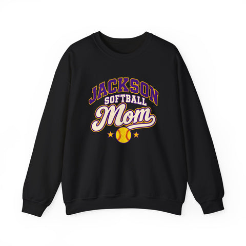 Jackson Polar Bears Softball Mom Crewneck